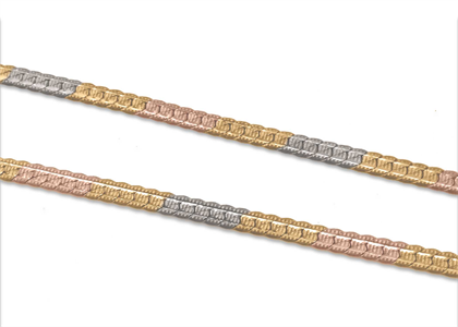 3 Tone Plated | Fashion chains